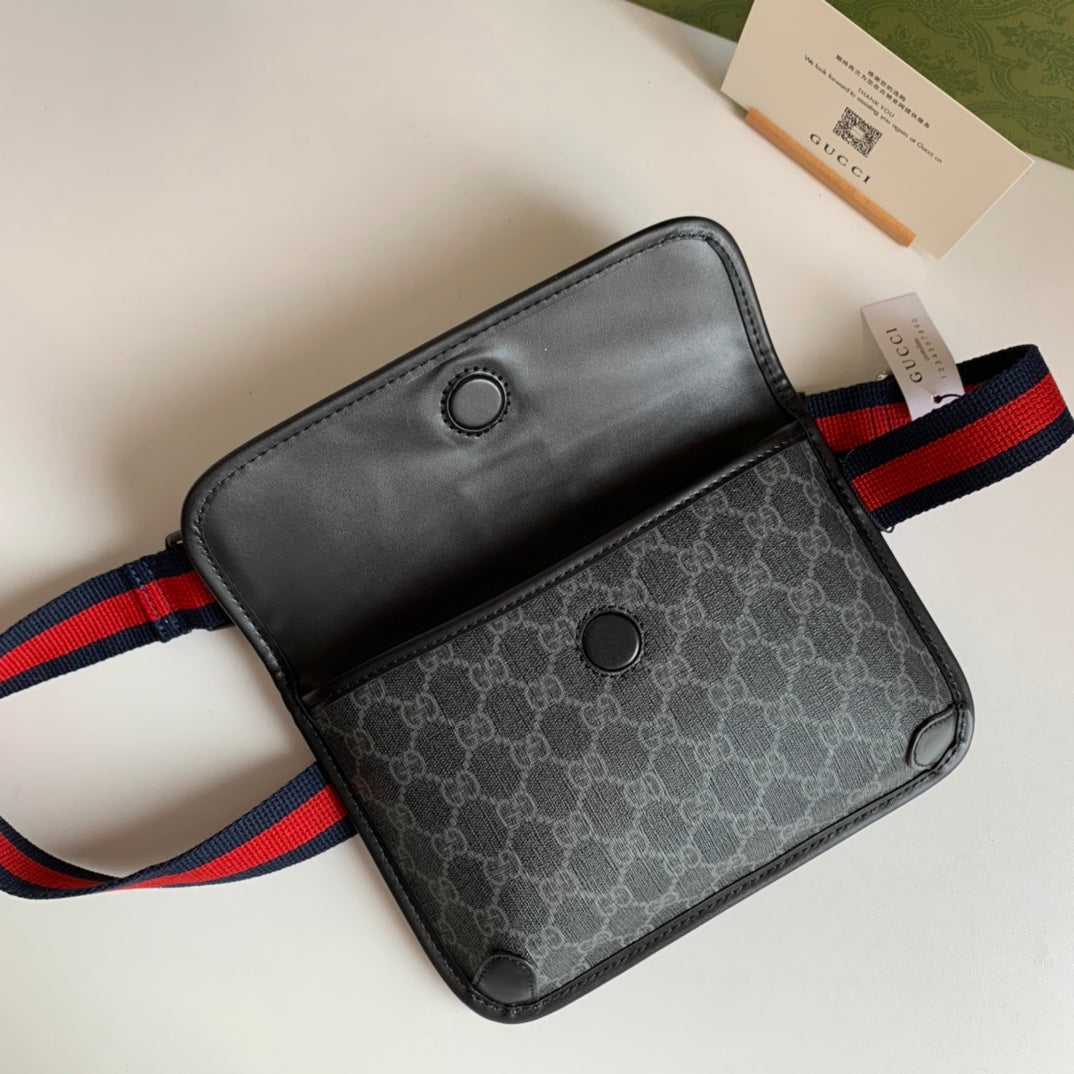 Bag GG Supreme Neo Vintage GG Bege e Marrom com Alça