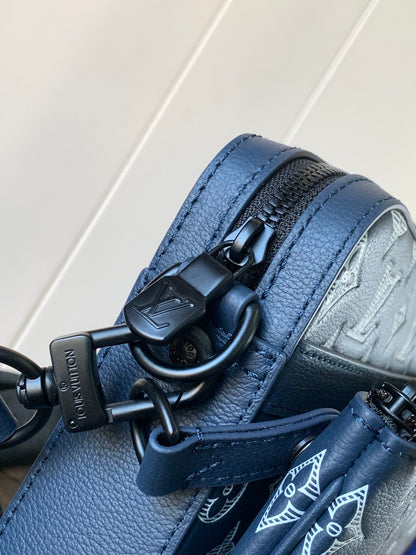 Bag Trio Messenger LV Monogram Shadow em Couro