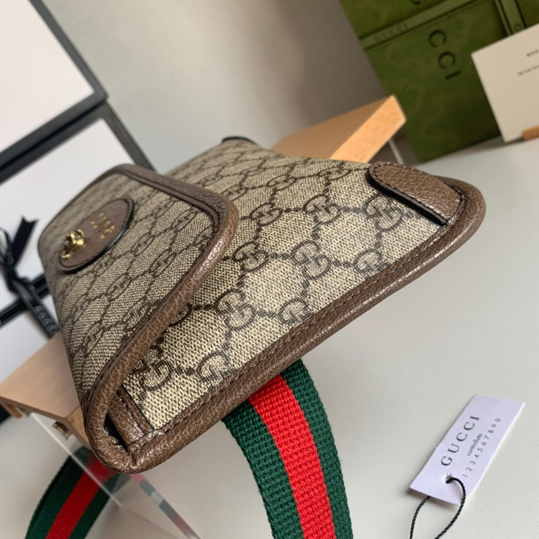 Bag GG Supreme Neo Vintage GG Bege e Marrom com Alça