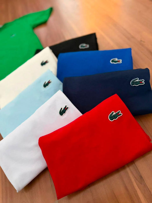 Camiseta Lacoste Básica Croco 2026
