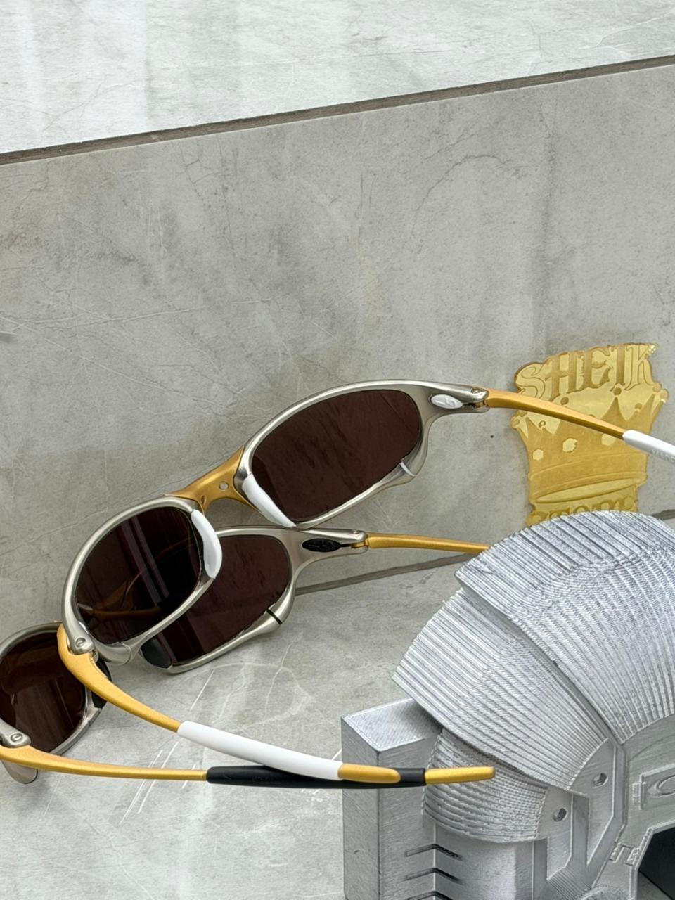 Óculos de Sol Juliet 24K ® – Polarizado + UV400 | X-Metal Premium