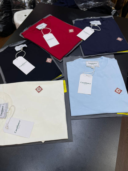 Camiseta Casablanca Básica Logo Bordado Premium