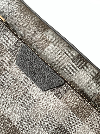 Bag Trio Messenger LV CAMUFLADA Azul Índigo