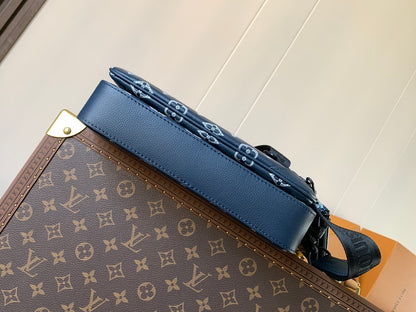 Bag Trio Messenger LV Monogram Shadow em Couro