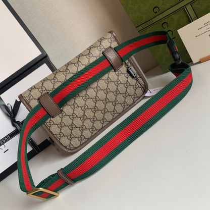 Bag GG Supreme Neo Vintage GG Bege e Marrom com Alça