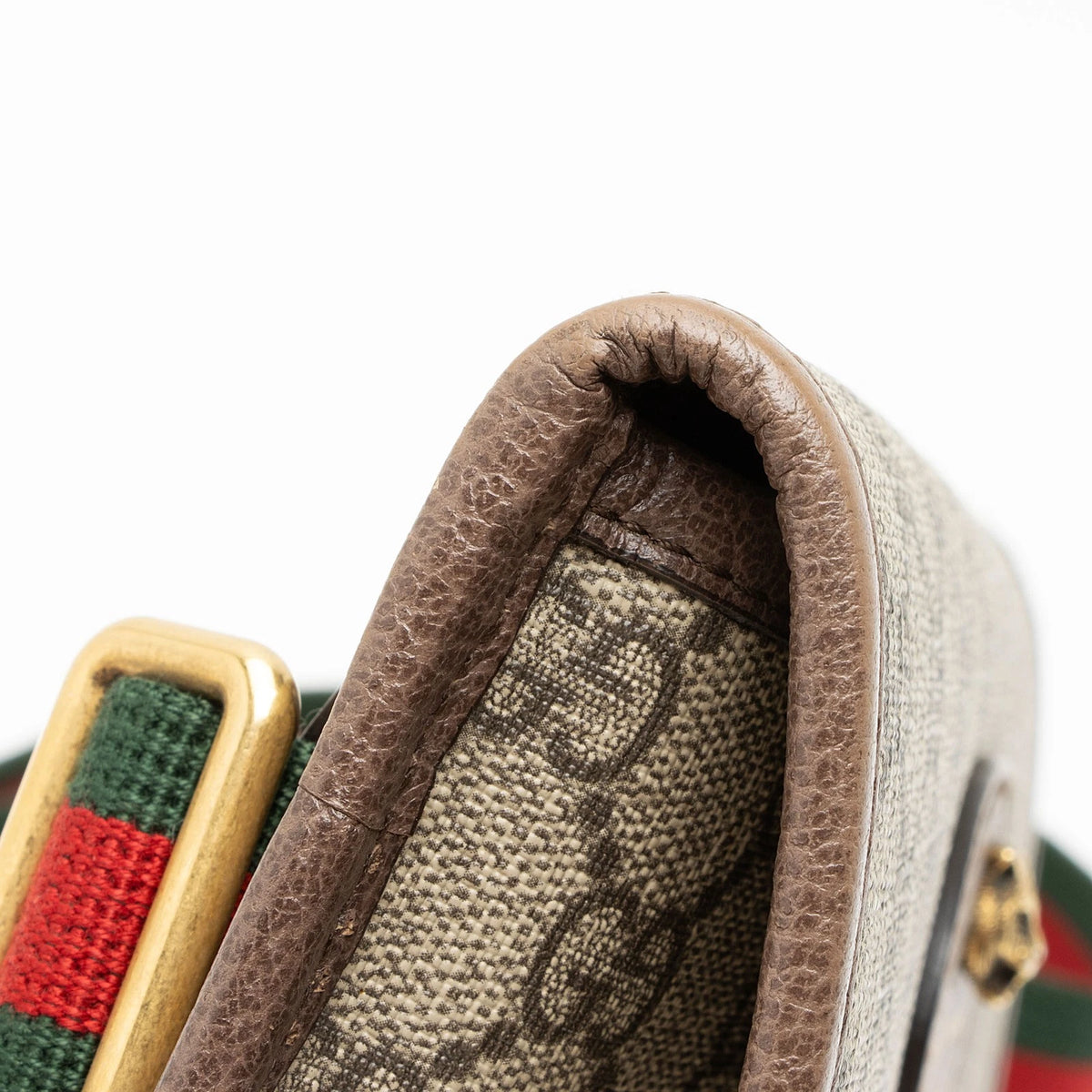 Bag GG Supreme Neo Vintage GG Bege e Marrom com Alça