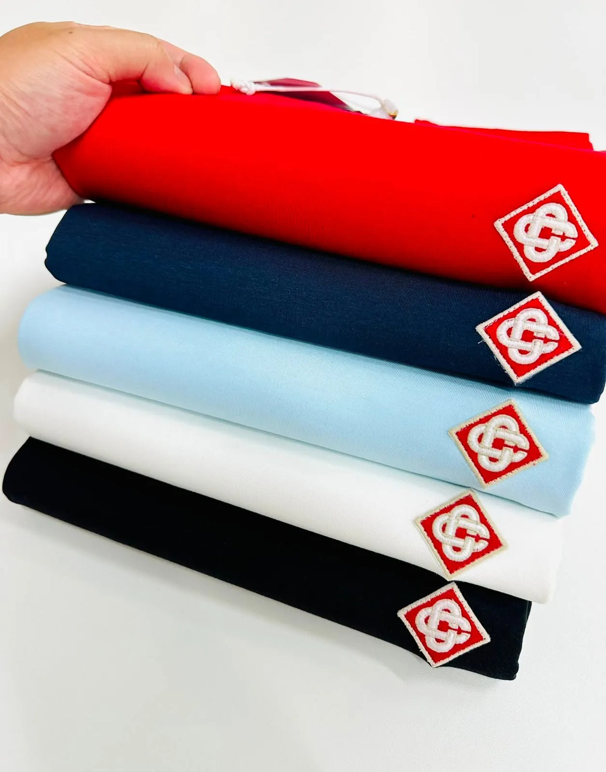 Camiseta Casablanca Básica Logo Bordado Premium