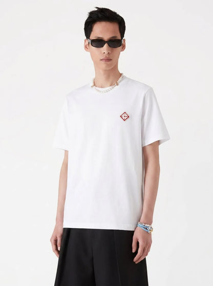 Camiseta Casablanca Básica Logo Bordado Premium
